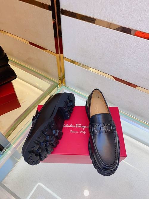 Design Brand Fe Mens Leather Loafers Original Quality Shoes 2023FW TXB09