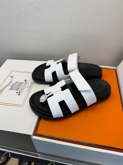 Design Brand H Mens Slippers Original Quality Shoes 2023FW TXB09