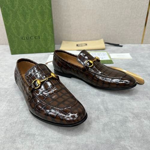 Design Brand G Mens Leather Loafers Original Quality Shoes 2023FW TXB09