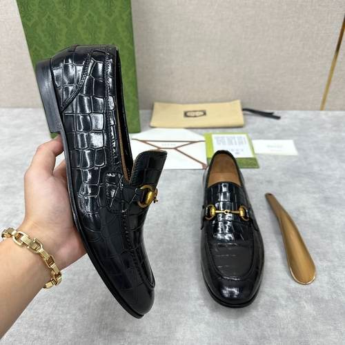 Design Brand G Mens Leather Loafers Original Quality Shoes 2023FW TXB09