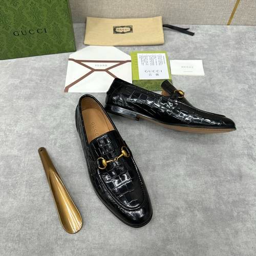 Design Brand G Mens Leather Loafers Original Quality Shoes 2023FW TXB09