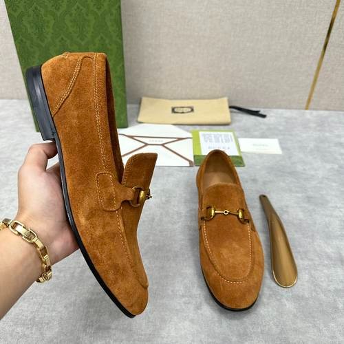 Design Brand G Mens Leather Loafers Original Quality Shoes 2023FW TXB09