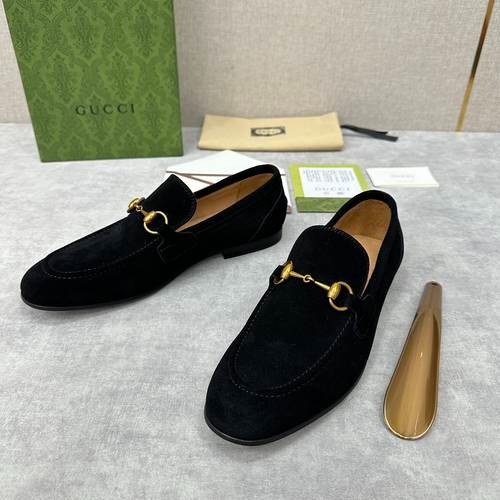 Design Brand G Mens Leather Loafers Original Quality Shoes 2023FW TXB09