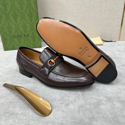 Design Brand G Mens Leather Loafers Original Quality Shoes 2023FW TXB09