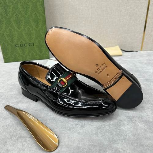 Design Brand G Mens Leather Loafers Original Quality Shoes 2023FW TXB09