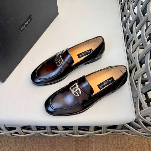 Design Brand DG Mens Leather Loafers Original Quality Shoes 2023FW TXB09
