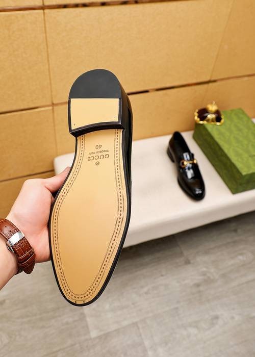 Design Brand G Men Leather Shoes Loafers Business Shoes High Quality Shoes 2023FW TXB