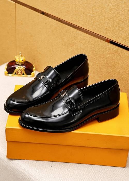 Design Brand L Men Leather Shoes Loafers Business Shoes High Quality Shoes 2023FW TXB