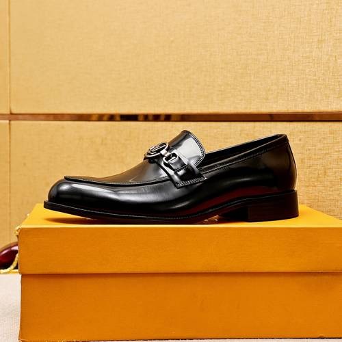 Design Brand L Men Leather Shoes Loafers Business Shoes High Quality Shoes 2023FW TXB