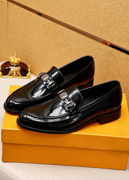 Design Brand L Men Leather Shoes Loafers Business Shoes High Quality Shoes 2023FW TXB