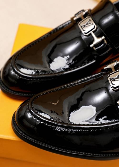 Design Brand L Men Leather Shoes Loafers Business Shoes High Quality Shoes 2023FW TXB