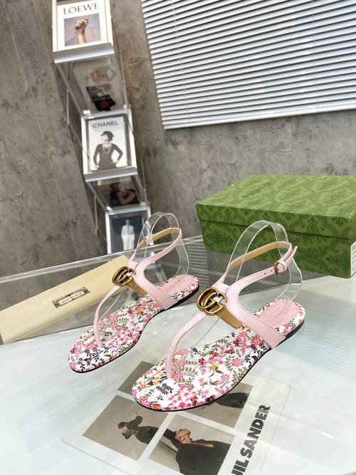 Design Brand G Women Sandals High Quality Shoes 2023FW G109