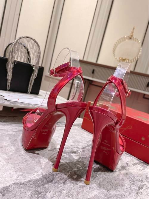 Design Brand CL 15CM Women High Heels Sandals Original Quality Shoes 2023FW G109