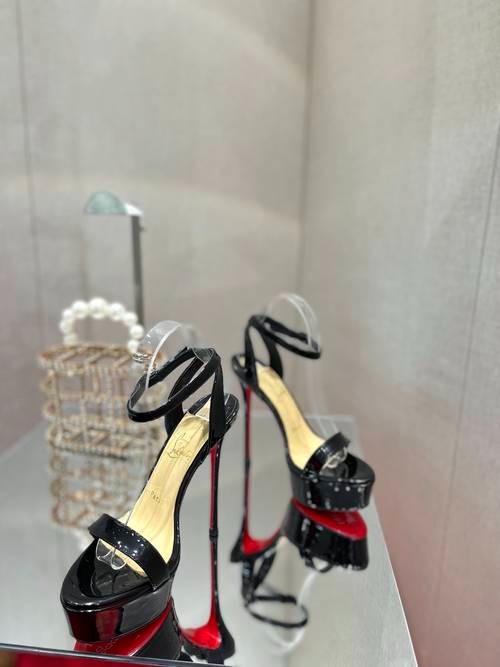 Design Brand CL 15CM Women High Heels Sandals Original Quality Shoes 2023FW G109