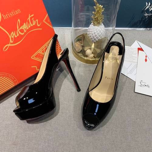 Design Brand CL front 4.5cm heels 12cm Women High Heels Original Quality Shoes 2023FW G109