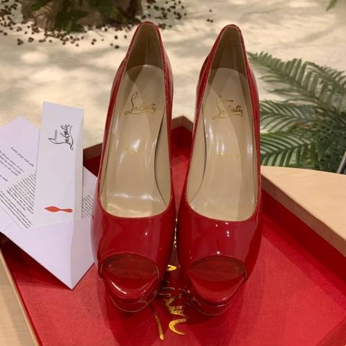 Design Brand CL front 4.5cm heels 12cm Women High Heels Original Quality Shoes 2023FW G109