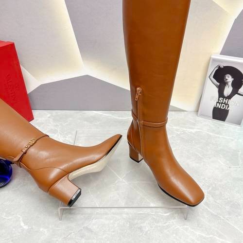 Design Brand Val Women 6cm Heels Boots Original Quality Shoes 2023FW G109
