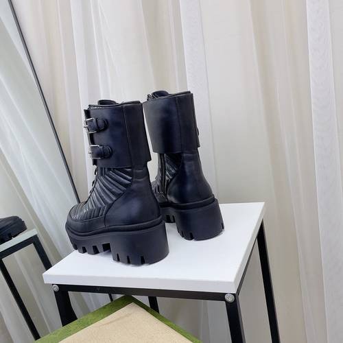 Design Brand G Women Leather Boots Original Quality Shoes 2023FW G109