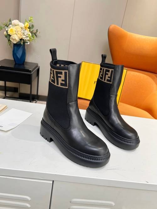 Design Brand F Women Boots High Quality Shoes 2023FW G109