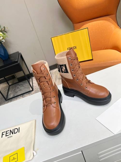 Design Brand F Women Boots High Quality Shoes 2023FW G109