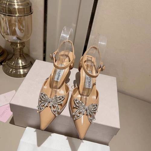 Design Brand J Women Heels 6.5 cm Custom made up to size 42 Original Quality Shoes 2023FW G109