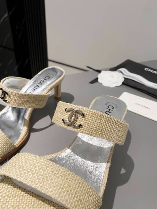 Design Brand C Women Heels Sandals Original Quality Shoes 2023FW G109