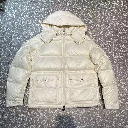 Design Brand Mon Men White Goose Down Coat Original Quality 2023FW Q209