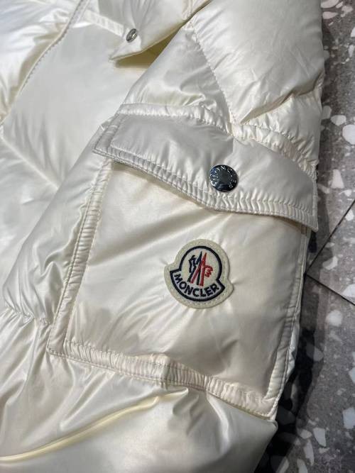 Design Brand Mon Men White Goose Down Coat Original Quality 2023FW Q209