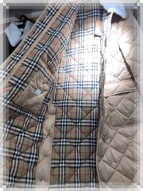 Design Brand B Women Cotton Filled Coat Original Quality 2023FW Q209