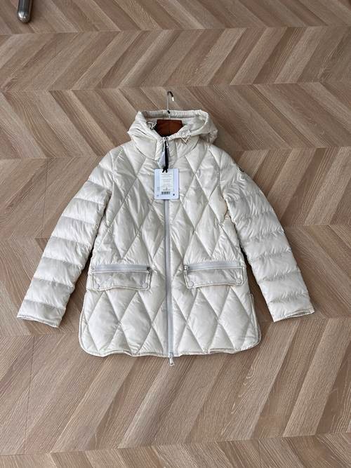 Design Brand Mon Women Goose Down Coat Original Quality 2023FW Q209