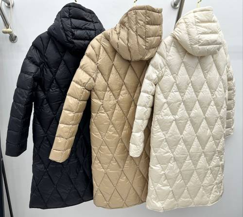 Design Brand Mon Women Winter Goose Down Coat Original Quality 2023FW Q209