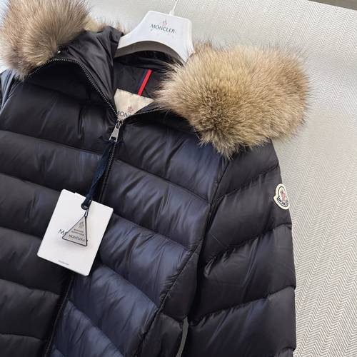 Design Brand Mon Women Goose Down Coat Original Quality 2023FW Q209