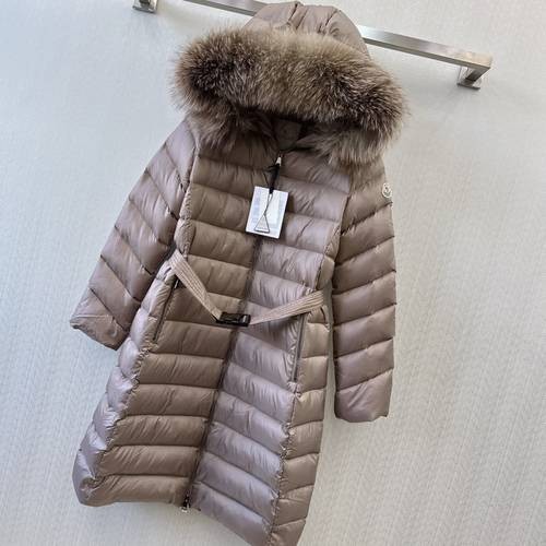 Design Brand Mon Women Goose Down Coat Original Quality 2023FW Q209