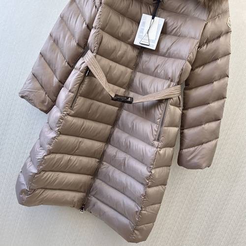 Design Brand Mon Women Goose Down Coat Original Quality 2023FW Q209