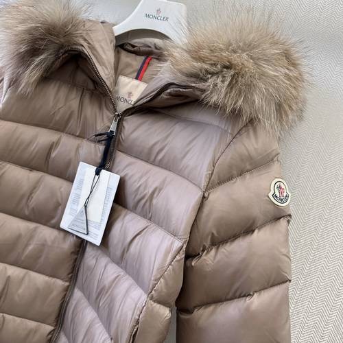 Design Brand Mon Women Goose Down Coat Original Quality 2023FW Q209