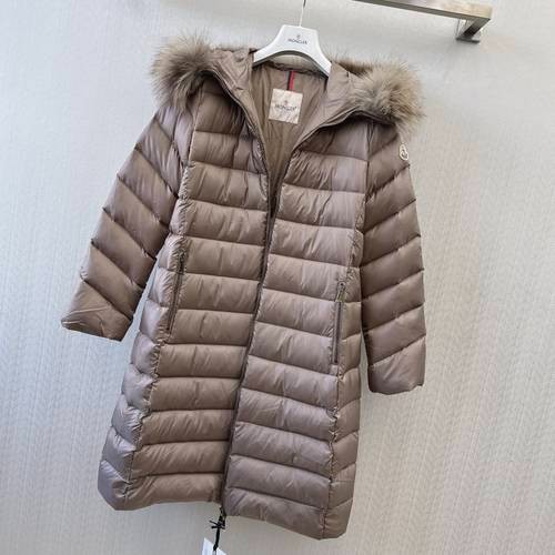 Design Brand Mon Women Goose Down Coat Original Quality 2023FW Q209