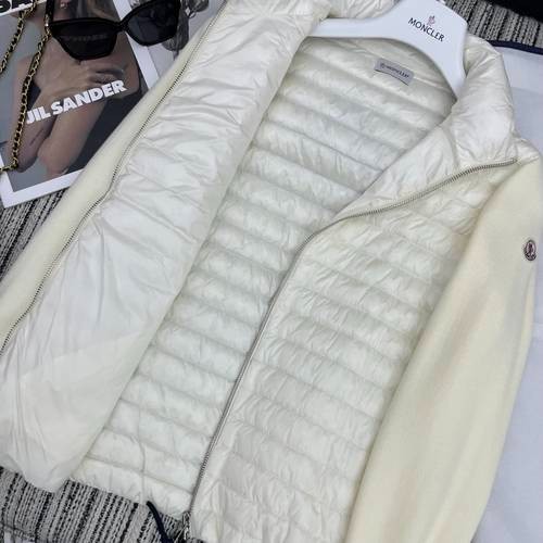 Design Brand L Women Winter Knitted Goose Down Coats Original Quality 2023FW Q209 