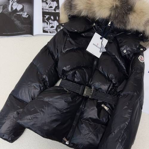 Design Brand Mon Women Winter Goose Down Coats Original Quality 2023FW Q209 