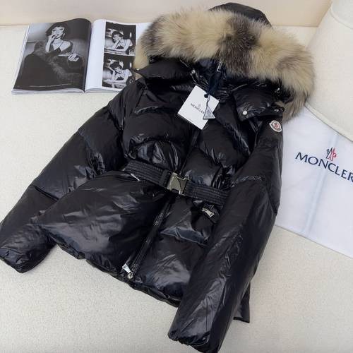 Design Brand Mon Women Winter Goose Down Coats Original Quality 2023FW Q209 