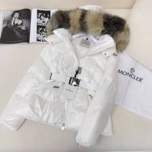 Design Brand Mon Women Winter Goose Down Coats Original Quality 2023FW Q209 