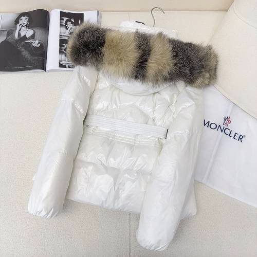 Design Brand Mon Women Winter Goose Down Coats Original Quality 2023FW Q209 