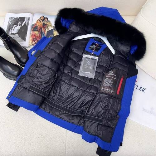 Design Brand Mon Women Winter Goose Down Ski Coats Original Quality 2023FW Q209 