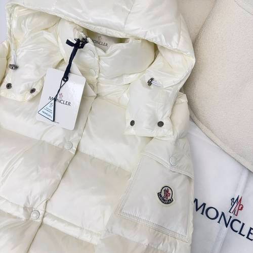 Design Brand Mon Women Winter Goose Down Coats Original Quality 2023FW Q209 