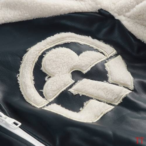 Design Brand L Men Leather Sleeves Jacket Quality 2023FWD1910