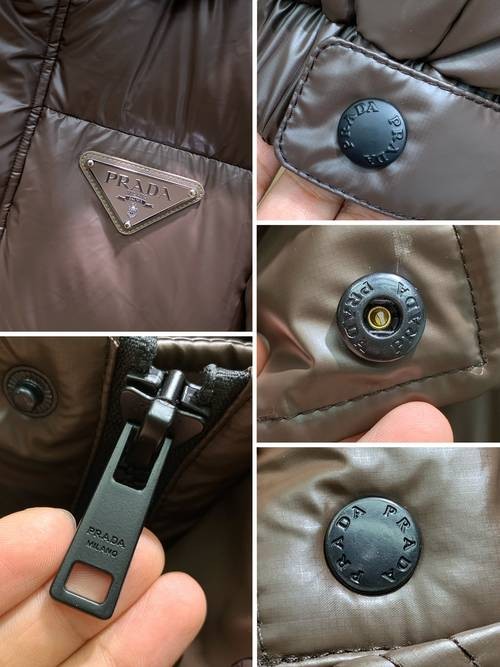 Design Brand P Men Goose Down Coats Original Quality 2023FW Q211