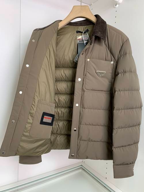 Design Brand P Men Goose Down Coats Original Quality 2023FW Q211