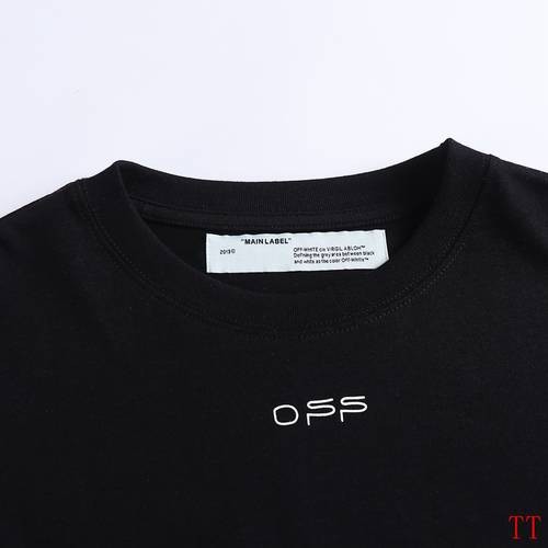 Design Brand OF Men and Women Short Sleeves T-shirts High Quality 2023FW D1912