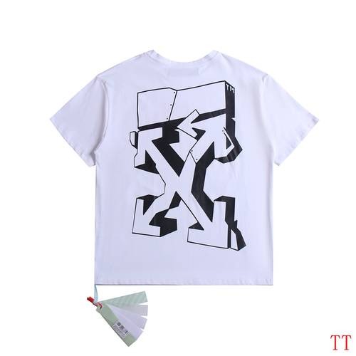 Design Brand OF Men and Women Short Sleeves T-shirts High Quality 2023FW D1912