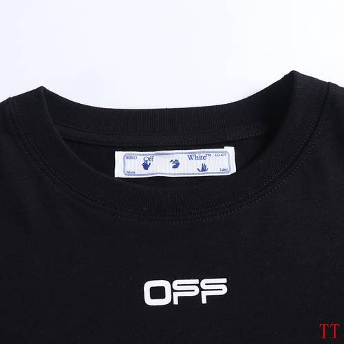 Design Brand OF Men and Women Short Sleeves T-shirts High Quality 2023FW D1912