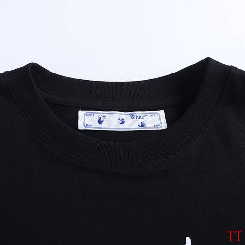 Design Brand OF Men and Women Short Sleeves T-shirts High Quality 2023FW D1912